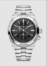 Vacheron Constantin Overseas Dual Time Stainless Steel 41 MM - Stainless Steel Bracelet - Black Dial - 7920V/210A-B546