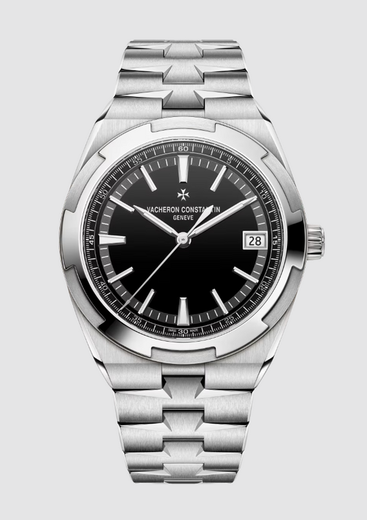 Vacheron Constantin Overseas Stainless Steel 41 MM - Stainless Steel Bracelet - Black Dial - 4520V/210A-B483