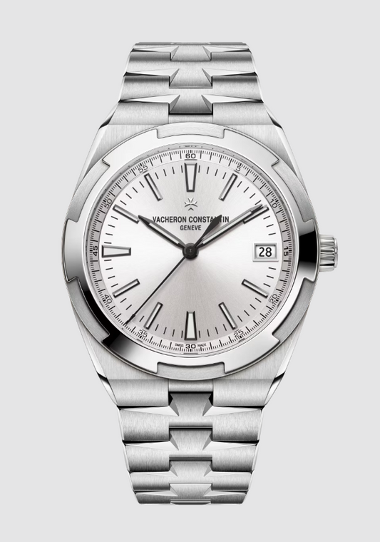 Vacheron Constantin Overseas Stainless Steel 41 MM - Stainless Steel Bracelet - Silver Dial - 4520V/210A-B126