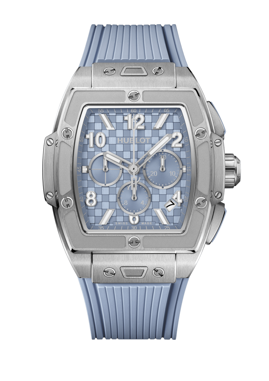 Hublot Spirit of Big Bang Coal Blue - Titanium - 42 MM - Coal Blue Rubber Strap - Coal Blue Stamped "Carbon Effect" Dial - 642.NX.717B.RX