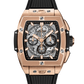 Hublot Spirit of Big Bang King Gold 42 MM - Black Rubber Strap - Sapphire Dial - 642.OX.0180.RX