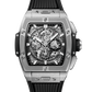 Hublot Spirit of Big Bang Titanium 42 MM - Black Rubber Strap - Sapphire Dial - 642.NX.0170.RX