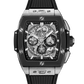 Hublot Spirit of Big Bang Titanium Ceramic 42 MM - Black Rubber Strap - Sapphire Dial - 642.NM.0170.RX