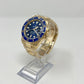 Rolex Yellow Gold Submariner Watch 41MM - Oyster Bracelet - Blue Dial - 126618LB