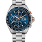 TAG Heuer Formula 1 Chronograph - 44 MM - Stainless Steel - Sunray Brushed Blue Dial - CAZ201G.BA0876
