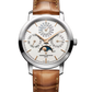 Vacheron Constantin Traditionnelle Perpetual Calendar Ultra-Thin White Gold 36.5 MM - Light Brown Leather Strap - Silver Dial - 4300T/000G-H106