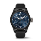 IWC Pilot's - Ceramic - Moonphase and Perpetual Calendar - 46.5 MM - Blue Dial - IW503001  nyc watcher nyc watches