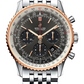 Breitling Navitimer Stainless Steel and Rose Gold 43 MM - Stainless Steel Bracelet- Stratos Gray Dial - UB0121211F1A1