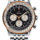 Breitling Navitimer Stainless Steel and Rose Gold 46 MM - Stainless Steel Navitimer Bracelet - Black Dial - UB0127211B1A1