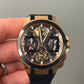Ulysse Nardin Blast Rose Gold Case 45 MM - Black Rubber Strap - Skeleton Dial - 1725-400-3A/02