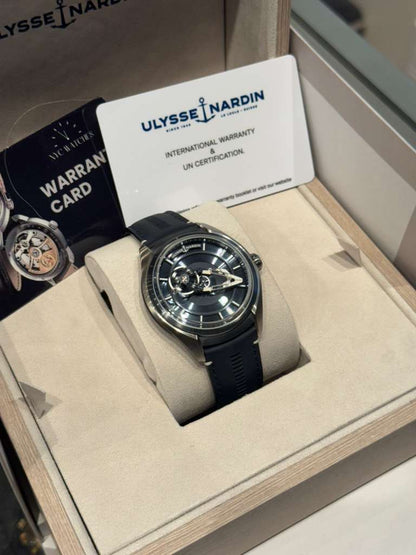 Ulysse Nardin Freak Titanium 43 MM - Blue Leather Strap - Blue Dial - 2303-270.1/03