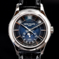 Patek Philippe Complications - Moonphase - 40 MM - White Gold - Blue Tiffany Stamped Dial - 5205G-013