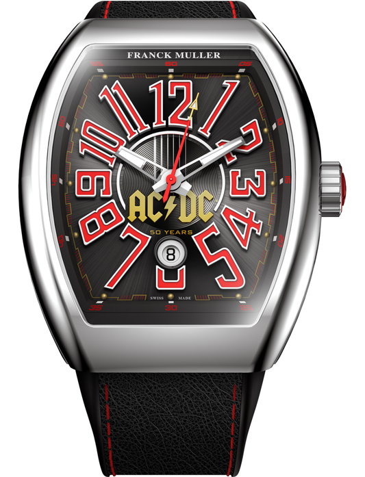 Franck Muller Vanguard AC/DC Limited Edition 50th Anniversary - 43 MM - Steel - Black Dial - V 43 SC DT LTD AC ER