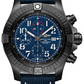 Breitling Avenger DLC-coated Titanium 48 MM - Blue Calfskin Strap - Blue Dial - V13375101C1X2