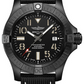 Breitling Avenger DLC-coated Titanium 45 MM - Anthracite Calfskin Leather Strap - Black Dial - V17319101B1X1