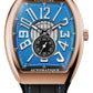 Franck Muller Vanguard - 41 MM - Rose Gold - Blue Dial - V41SS6ATFOVINBL5NBL