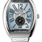 Franck Muller Vanguard - 41 MM - Steel - Blue Dial - V41SS6ATFOVINOBEACLB