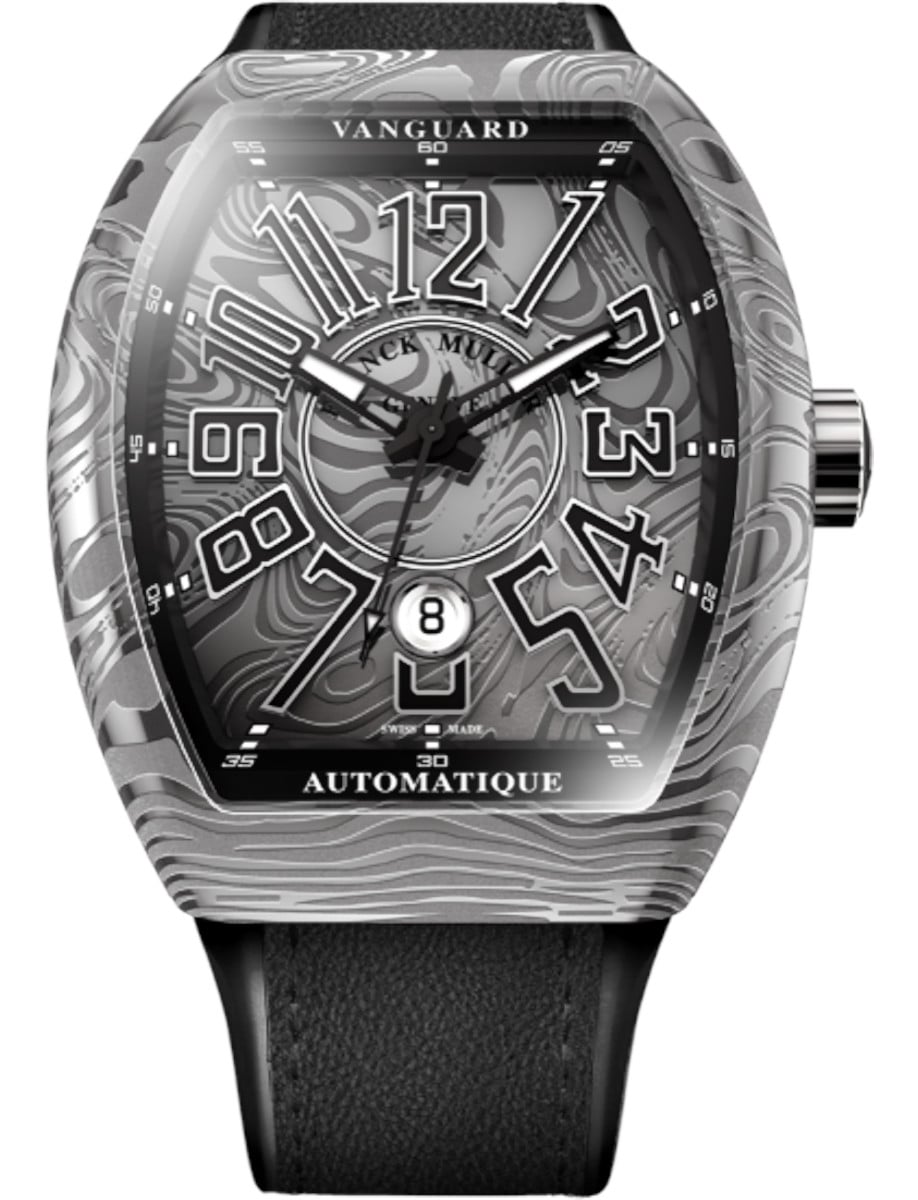 Franck Muller Vanguard - 45 MM - Steel - Steel Dial - V45SCDAMASACNRDAM