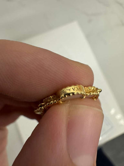 Van Cleef & Arpels Vintage Alhambra Bracelet - 18k Yellow Gold - MoP - 5 Motifs - VCARA41800