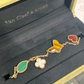 Van Cleef & Arpels Lucky Alhambra Bracelet - 18k Yellow Gold - 4 Motifs - VCARD79600