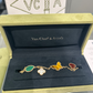Van Cleef & Arpels Lucky Alhambra Bracelet - 18k Yellow Gold - 4 Motifs - VCARD79600