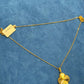 Van Cleef & Arpels Vintage Alhambra Necklace - 18k Yellow Gold - Guilloché - 1 Motif - VCARP4KO00