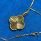 Van Cleef & Arpels Vintage Alhambra Necklace - 18k Yellow Gold - Guilloché - 1 Motif - VCARP4KO00