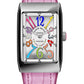 Franck Muller Vanguard Long Island - 26 MM - Steel - Silver & Colored Dial - VLI26QZCODRACE-P