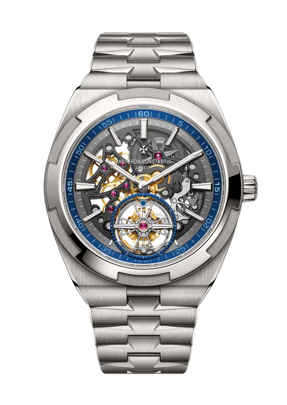 Vacheron Constantin - Overseas Tourbillon - 42.5 MM - Titanium - Skeleton Dial - 6000V210T-B935