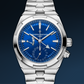 Vacheron - Constantin Overseas - Dual Time - 41 MM - Stainless Steel - Blue Dial - 7920V/210A-B334