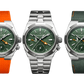 Vacheron Constantin Overseas Dual Time Cardinal Points - West - 41 MM - Titanium - Green Dial - 7930V/210T-H075