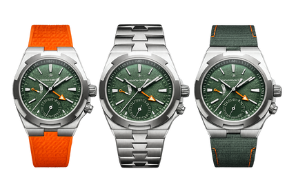 Vacheron Constantin Overseas Dual Time Cardinal Points - West - 41 MM - Titanium - Green Dial - 7930V/210T-H075