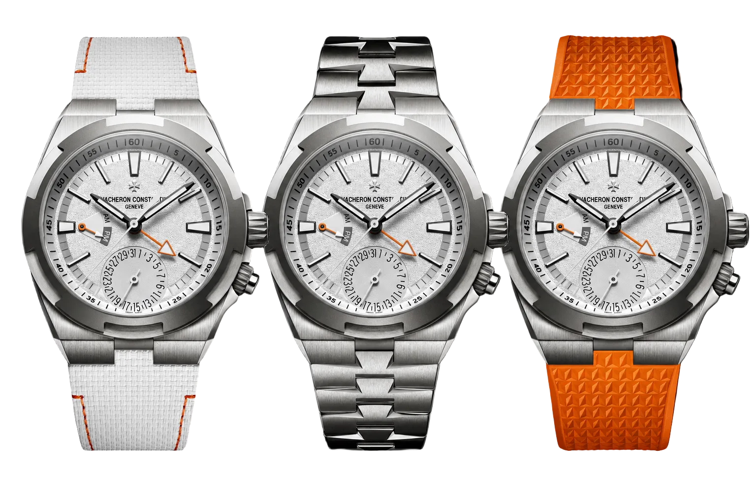 Vacheron Constantin Overseas Dual Time Cardinal Points - North - 41 MM - Titanium - White Dial - 7930V/210T-H073