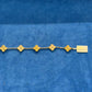 Van Cleef & Arpels Vintage Alhambra Bracelet - 18k Yellow Gold - Diamond - 5 Motifs - Tw. 1 ct - VCARP4KN00