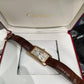 Cartier - Tank Americaine - 41.6 MM x 22.6 MM - Rose Gold - Silver Dial - W2620030