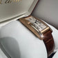 Cartier - Tank Americaine - 41.6 MM x 22.6 MM - Rose Gold - Silver Dial - W2620030