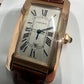 Cartier - Tank Americaine - 41.6 MM x 22.6 MM - Rose Gold - Silver Dial - W2620030