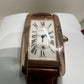 Cartier - Tank Americaine - 41.6 MM x 22.6 MM - Rose Gold - Silver Dial - W2620030