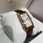 Cartier - Tank Americaine - 41.6 MM x 22.6 MM - Rose Gold - Silver Dial - W2620030