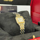 Cartier Panthére De Cartier Yellow Gold and Stainless Steel (Small Model) - 30 MM x 23 MM - Yellow Gold and Stainless Steel Bracelet - Yellow Gold Bezel - Silvered Dial - W2PN0018
