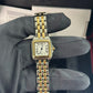 Cartier Panthére De Cartier Yellow Gold and Stainless Steel (Small Model) - 30 MM x 23 MM - Yellow Gold ans Stainless Steel Bracelet - Yellow Gold Bezel - Silvered Dial - W2PN0018