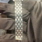 Cartier Panthére De Cartier Stainless Steel (Small Model) 22 MM - Stainless Steel Bracelet - Diamond Bezel - White Dial - W4PN0016