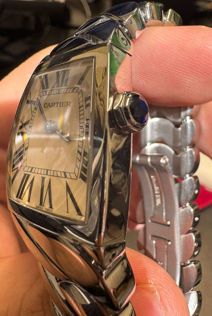 Cartier La Dona De Cartier - Stainless Steel - 28 MM - Stainless Steel Bracelet - White Dial - W6600221