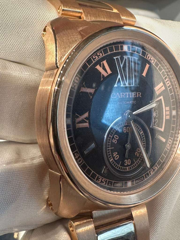 Cartier Calibre de Cartier - Rose Gold - 42 MM - Brown Dial - W7100040