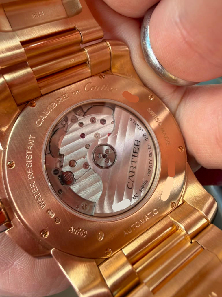 Cartier Calibre de Cartier - Rose Gold - 42 MM - Brown Dial - W7100040