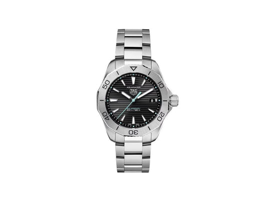 TAG Heuer Aquaracer Proffesional - 40 MM - Stainless Steel - Black Dial - WBP1114.BA0000