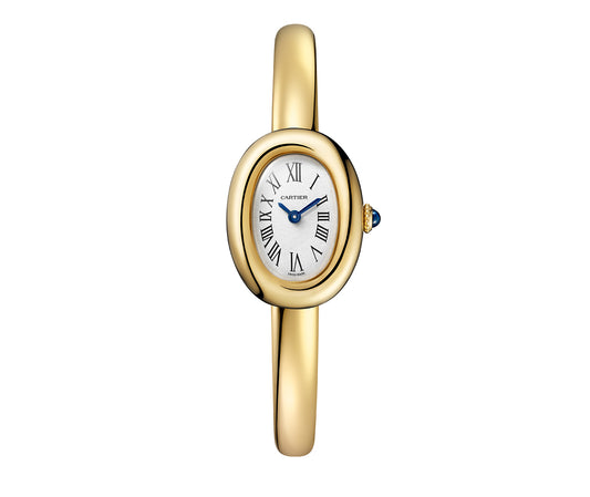 Cartier - Baignoire - 17 MM - Yellow Gold - Silvered Dial - WGBA0035