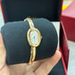 Cartier - Baignoire - 17 MM - Yellow Gold - Silvered Dial - WGBA0035