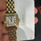 Cartier Panthére De Cartier Yellow Gold (Medium Model) 29 MM x 37 MM - Yellow Gold Bracelet - Yellow Gold Bezel - White Dial - WGPN0058