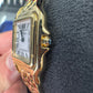 Cartier Panthére De Cartier Yellow Gold (Medium Model) 29 MM x 37 MM - Yellow Gold Bracelet - Yellow Gold Bezel - White Dial - WGPN0058